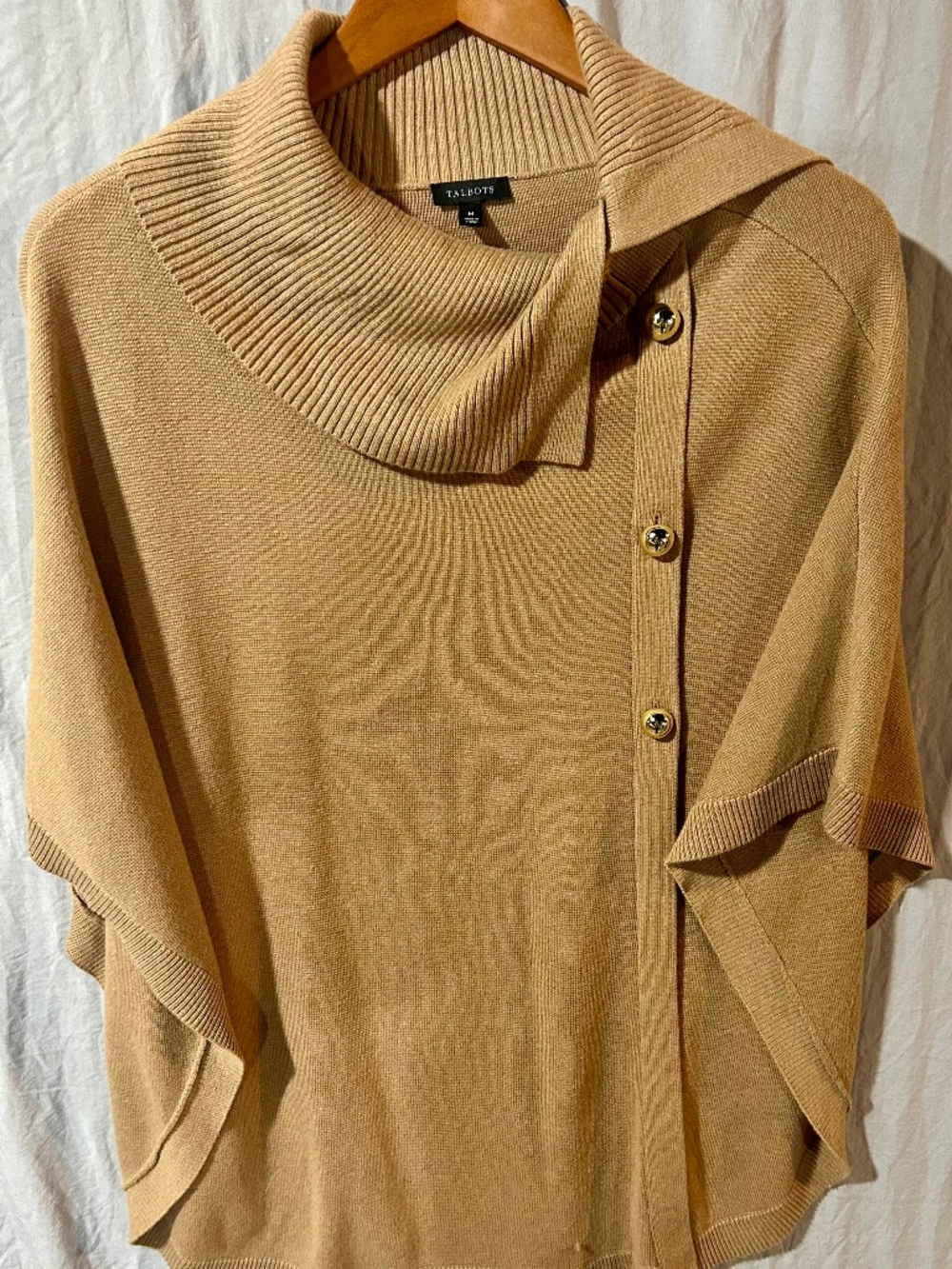 Talbots Cape Poncho size M
